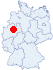 Lage des BdP-Pfadfinderheimes Castrop-Rauxel, Castrop-Rauxel