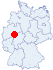 Lage des Naturfreundehauses Gummersbach, Gummersbach