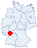 Lage des BdP-Pfadfinderzentrum Kurpfalz, Ramstein