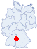 Lage der Bildungsstätte Bernhäuser Forst, Leinfelden-Echterdingen