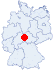 Lage der Jugendherberge Lauterbach, Lauterbach
