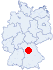 Lage der Erlebnisherberge Kirchberg, Kirchberg