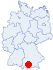Lage des Reuterhof-Allgäu, Immenstadt