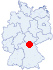 Lage des Bildungshauses Maria Schnee, Lülsfeld
