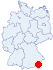 Lage des Blecksteinhauses, Schliersee