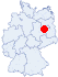Lage des Jugendwaldheimes Spitzberg, Tornau