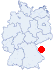 Lage des Reiterhof Fuchsenhof FN*****, Neunburg vorm Wald