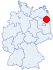 Lage des Gästehauses und Exerzitienhauses Karmel-St.Teresa, Birkenwerder
