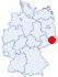 Lage der Jugendherberge Frauenstein, Frauenstein