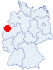 Lage der Mühle Wissel, Kalkar