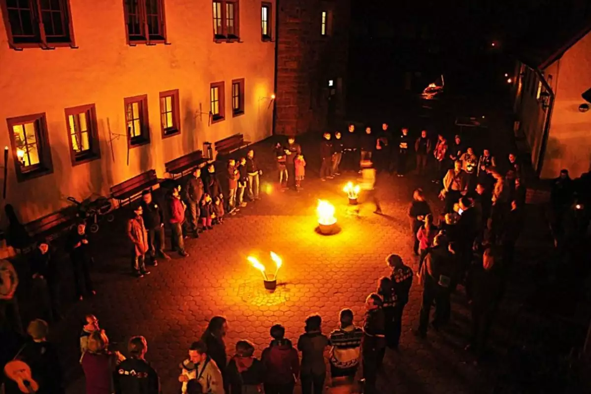 Burg Rieneck in Rieneck bei Gruppenunterkünfte