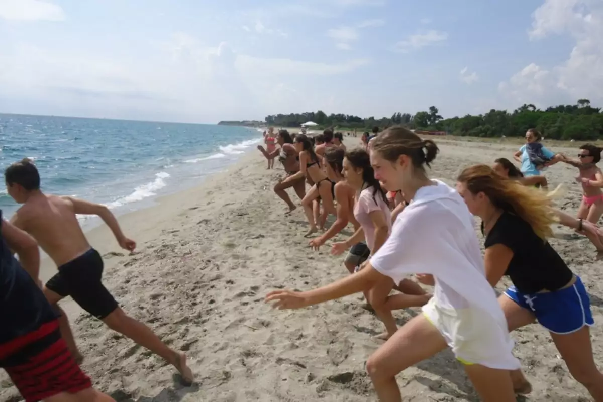 Korsika Camp Corse Auf Dem Camping Olmello